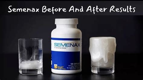 semenax before and after.